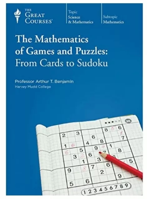 Arthur Benjamin - The Mathematics Of Games And Puzzles (1-12) By - Click Image to Close
