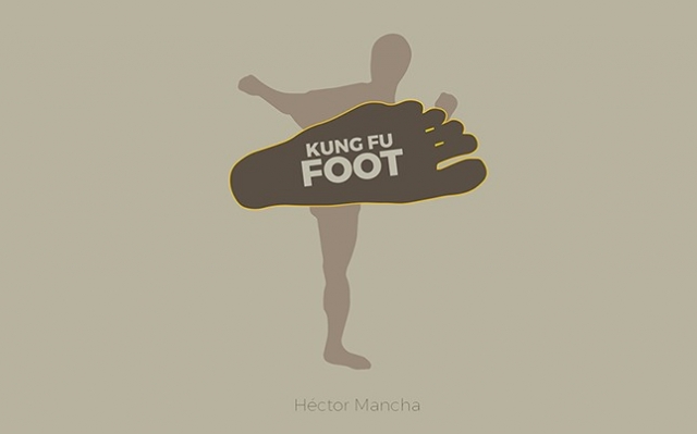 Kung Fu Foot (Online Instructions) by Héctor - Click Image to Close
