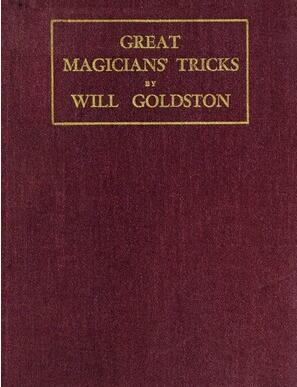 Will Goldston - Great Magicians' Tricks - Click Image to Close
