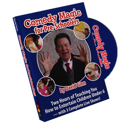 Comedy Magic for Pre-Schoolers by David Ginn - Click Image to Close