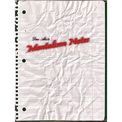 Mentalism Notes by Dan Alex (Download) - Click Image to Close