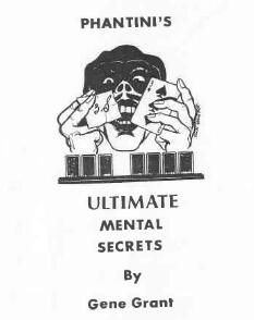 Phantini - Ultimate Mental Secrets - Click Image to Close