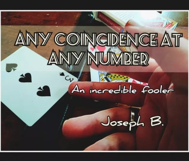 ANY COINCIDENCE AT ANY NUMBER By Joseph B.