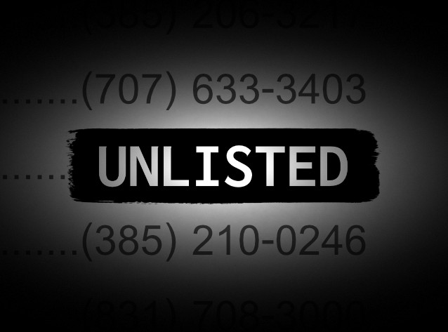 Unlisted by William O'Connell - Click Image to Close