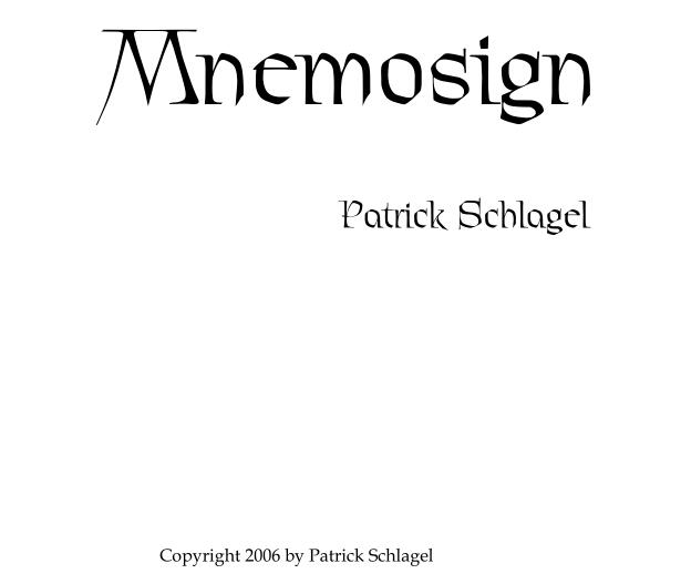 Patrick Schlagel - Mnemosign - Click Image to Close