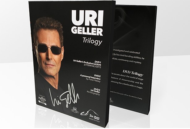 Uri Geller Trilogy by Uri Geller and Masters of Magic 3DVD sets - Click Image to Close