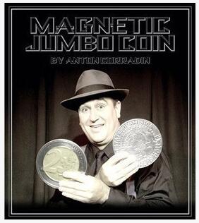 Magnetic Jumbo Coin With DVD - Click Image to Close