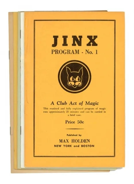 The Jinx Program by Max Holden 1-5 - Click Image to Close