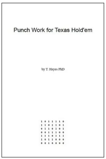 Punch Work for Texas Hold'em by T. Hayes - Click Image to Close