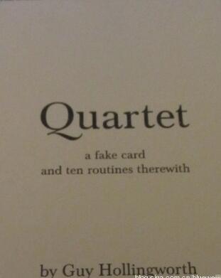 Guy Hollingworth - Quartet book - Click Image to Close
