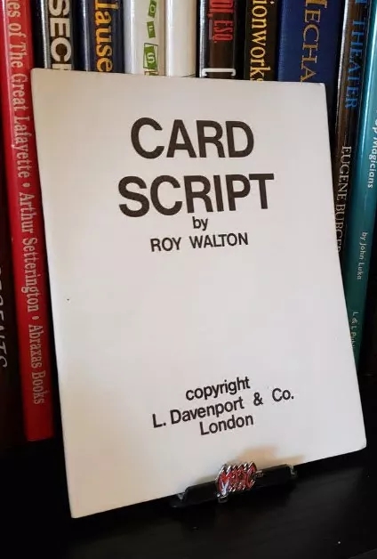 Roy Walton - Card Script By Roy Walton - Click Image to Close