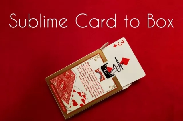 Sublime Card to Box by Andre Cretian - Click Image to Close