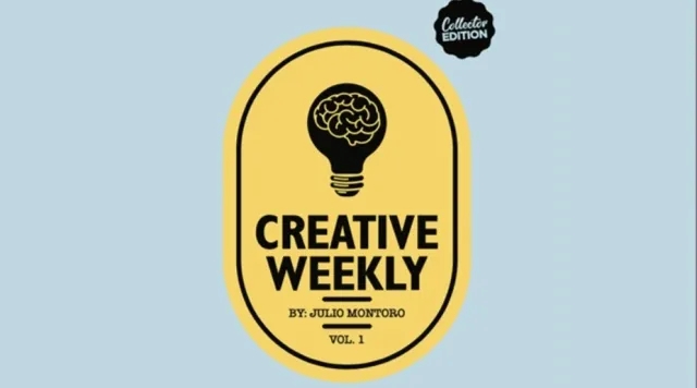CREATIVE WEEKLY Vol. 1 by Julio Montoro - Click Image to Close