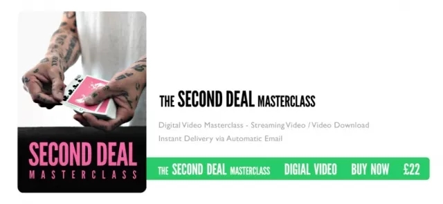 The Second Deal Masterclass by Daniel Madison - Click Image to Close