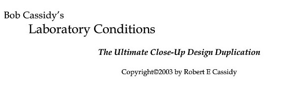 Bob Cassidy - Laboratory Conditions - Click Image to Close