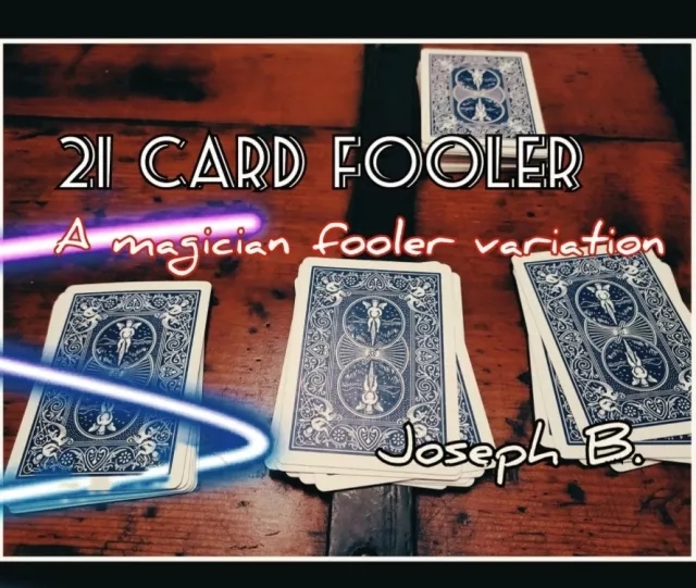 21 CARD FOOLER by Joseph B. (2 Videos) - Click Image to Close