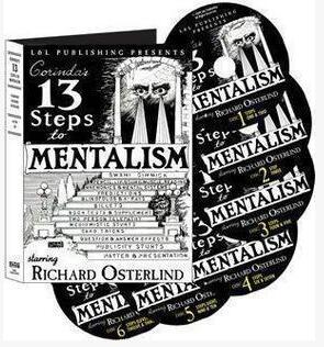 Richard Osterlind - 13 Steps To Mentalism(1-6) - Click Image to Close