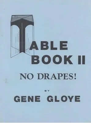Table Book II by Eugene E. Gloye - Click Image to Close