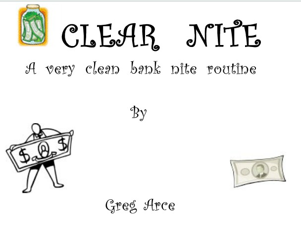 Greg Arce - Clear Nite - Click Image to Close