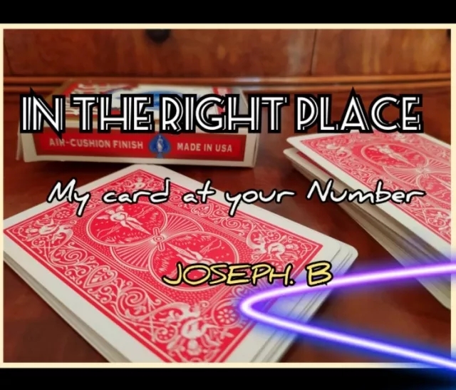 IN THE RIGHT PLACE by Joseph B. - Click Image to Close