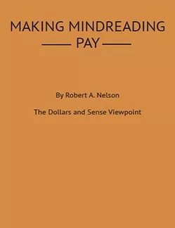 Making Mindreading Pay - Robert Nelson - Click Image to Close