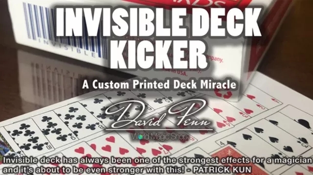 Invisible Deck Kicker (Online Instructions) by David Penn - Click Image to Close