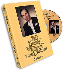 Greater Magic Video Library 10 - Salvano Thumbtips - Click Image to Close