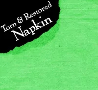 Torn and Restored Napkin - Click Image to Close