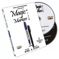 Magic With Markers (2 DVD Set) by James Coats and Nicholas Byrd - Click Image to Close