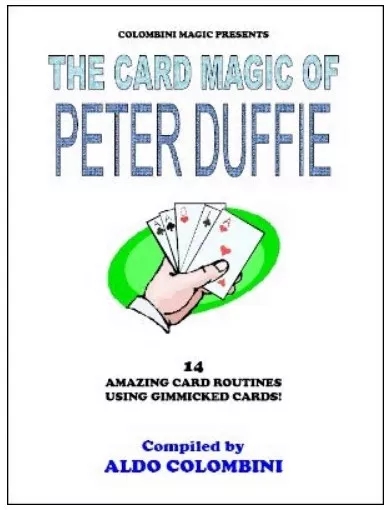 Aldo Colombini - The Card Magic of Peter Duffie - Click Image to Close