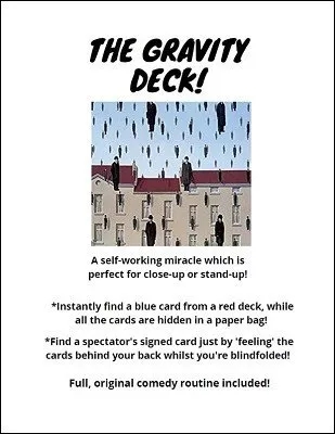 The Gravity Deck: a self-working killer effect by Graham Hey - Click Image to Close