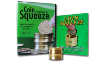 Coin Squeeze by Simon Lovell and Magic Makers - Click Image to Close