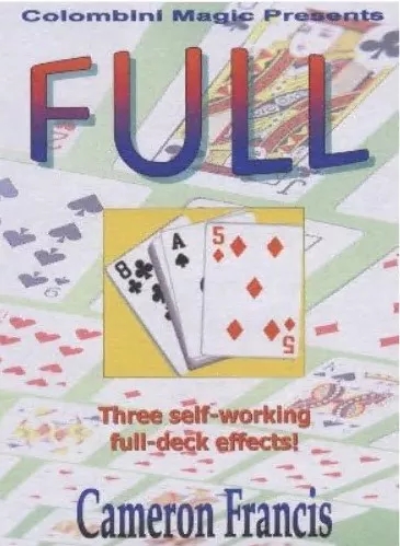 Cameron Francis - Full: Three self-working full deck effects (vi - Click Image to Close