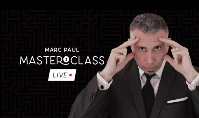 Marc Paul Masterclass Live Lecture 3