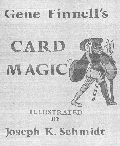 Geni Finnellis Card Magic by Karl Fulves - Click Image to Close