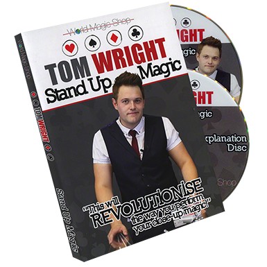 Standup Magic (2 DVD) by Tom Wright - Click Image to Close