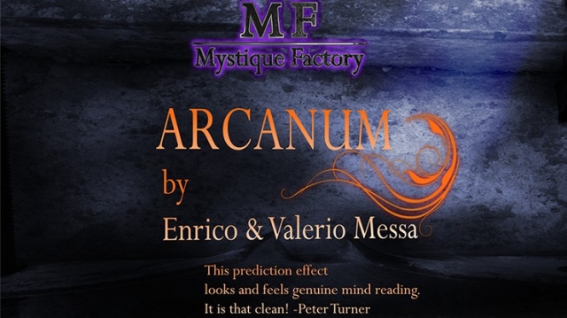 Arcanum by Enrico & Valerio Messa Mystique Factory - Click Image to Close