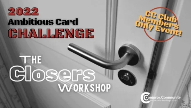 Ambitious Card Challenge – The Closer’s Workshop - Click Image to Close