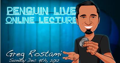 Greg Rostami LIVE (Penguin LIVE) - Click Image to Close