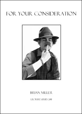 For Your Consideration by Brian Miller - Click Image to Close