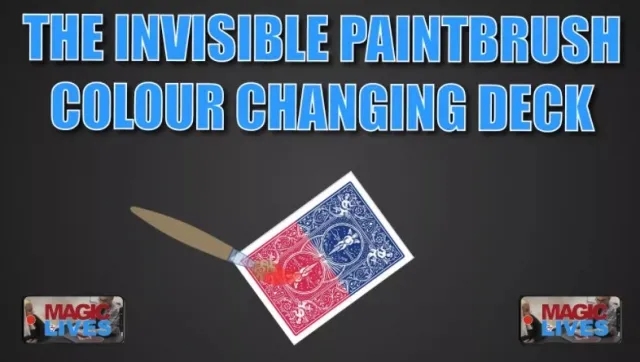 The Invisible Paintbrush Color Changing Deck - Click Image to Close