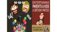 Entertaining Adults at a Kids Party by Regardt Laubscher - Click Image to Close