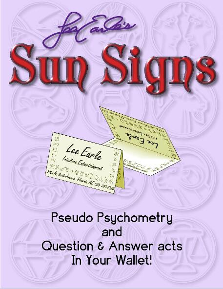 Lee Earle - Sun Signs - Click Image to Close