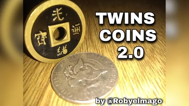TWINS COINS 2.0 by Roby El Mago - Click Image to Close