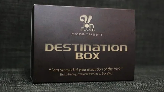 DESTINATION BOX (Online Instructions) by Jon Allen - Click Image to Close