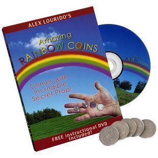 Alex Lourido - Rainbow Coins - Click Image to Close
