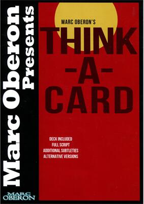 Marc Oberon - Think-a-card - Click Image to Close