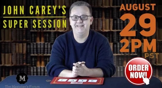 John Carey Carey Super Sessions (29th Aug 2020) - Click Image to Close