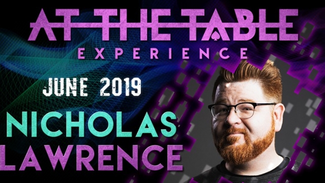 At The Table Live Lecture Nicholas Lawrence June 19th 2019 - Click Image to Close