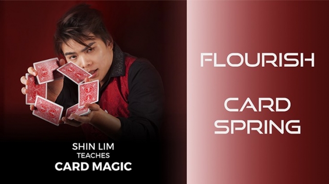 Card Spring Flourish by Shin Lim (Single Trick) - Click Image to Close